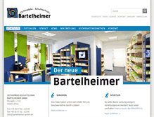 Tablet Screenshot of bartelheimer-gmbh.de